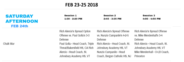 2018-02-12 Chalk War Line Up 2